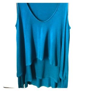 Michael Stars layered flowy tank